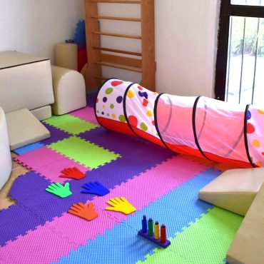 Sensory stimulation room for children with autism
